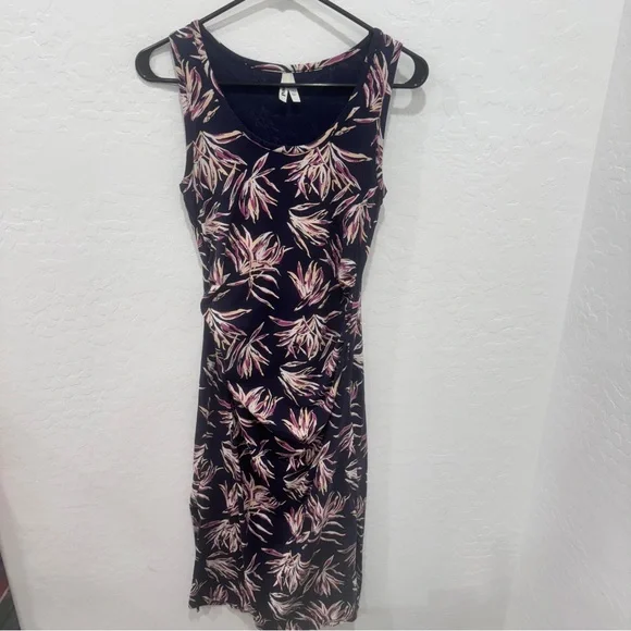 Pact | Dresses | Pact Maternity Freesia Palms Ruched Tank Midi Dress S Navy Blue Organic Cotton | Poshmark Pact | Dresses | Pact Maternity Freesia Palms Ruched Tank Midi Dress S Navy Blue Organic Cotton | Poshmark